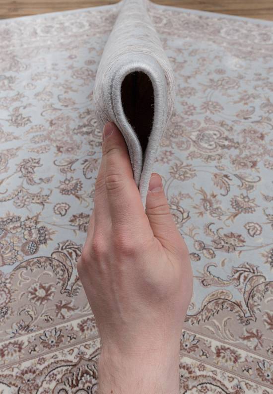 Классический вискозный ковер 0IS004-Light Blue Pastel