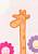 Детский ковер с ворсом Giraffe-01 Pink