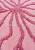 Коврик для ванной Confetti Bath Elite Myra 807 Pastel Pink