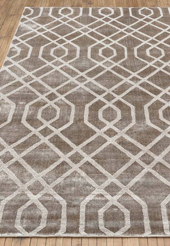 Индийский ковер из вискозы TC-H-49 Beige