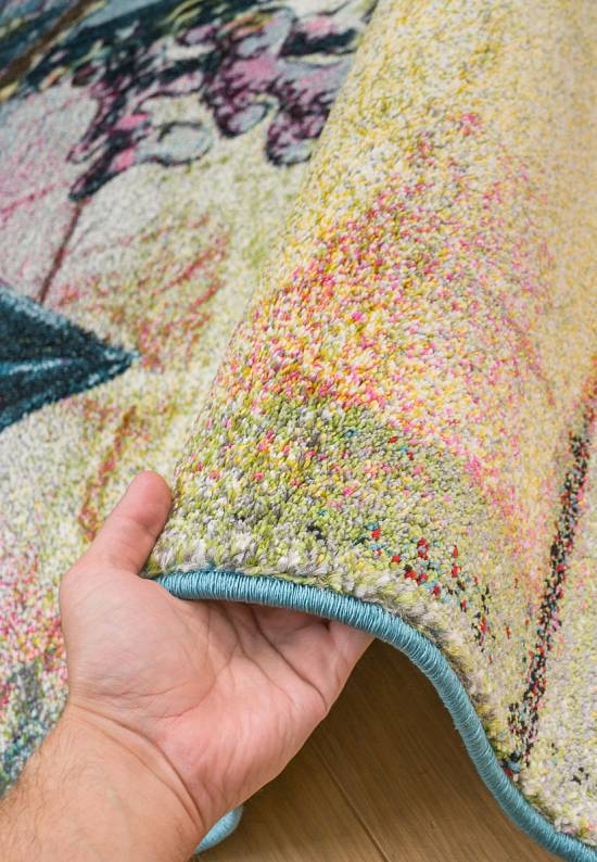 Недорогой синтетический ковер NC82-Multicolor