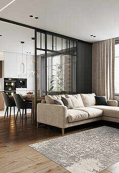 ковер в интерьере Estate VE3706-V28