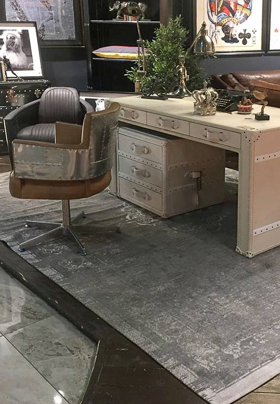 Безворсовый хлопковый ковер LA3313-L80 discount1