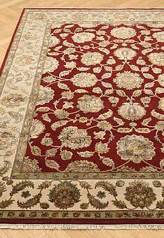 ковер в перспективе по ворсу Kashan gold 10/10 SD-281-Red/Ivory