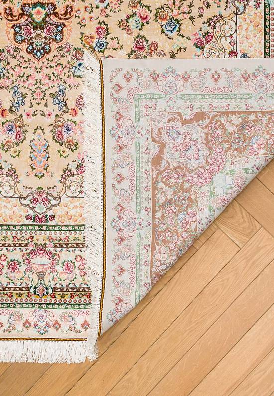 Иранский классический ковер Tabriz-Beige