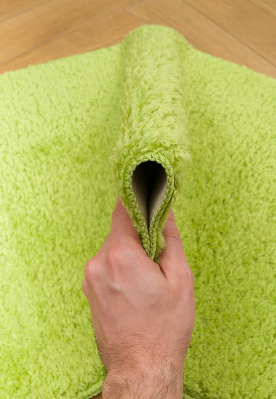 Зеленый мягкий коврик для ванной Unimax 2588 Phosphoric Green