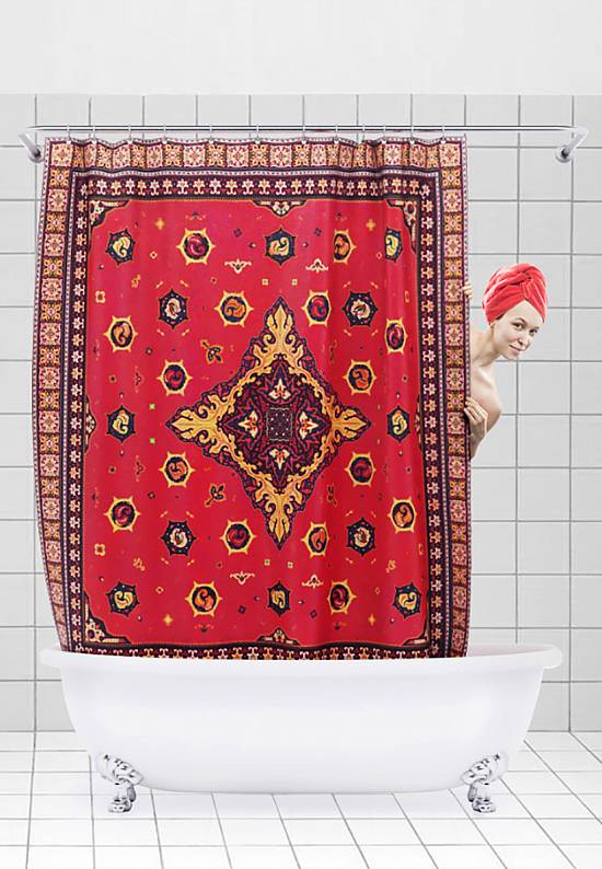 Шторкус от Артемия Лебедева для ванной комнаты Ковер 180x180 cm, IT02199