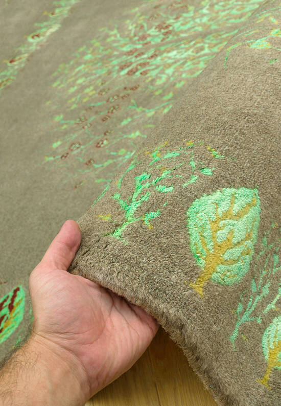 Иранский ковер из шерсти 21150