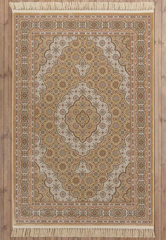 Высокоплотный ковер из вискозы 2M008-Irani Gold