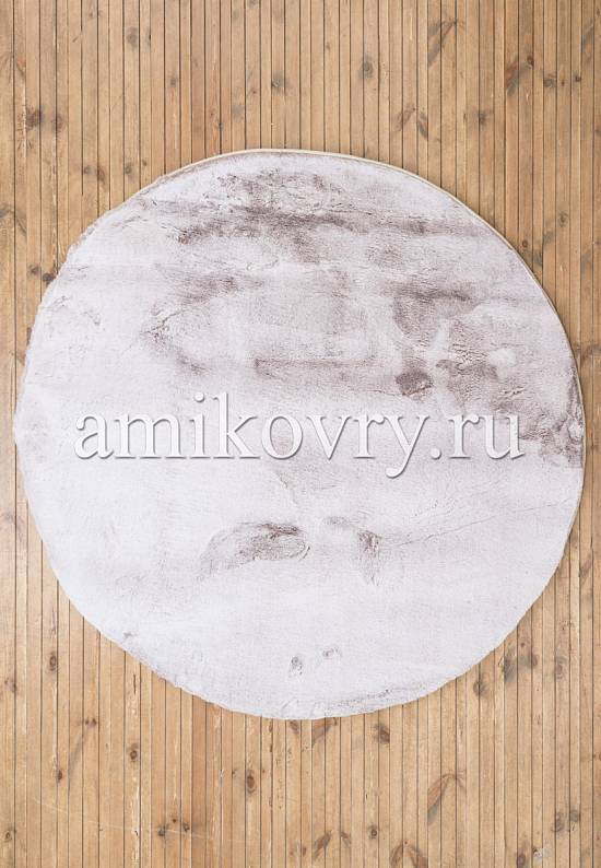 Пушистый ковер с мягким ворсом Beige-White discount1