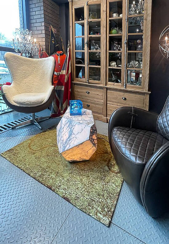 Безворсовый ковер из Бельгии London LS5281-L265 discount