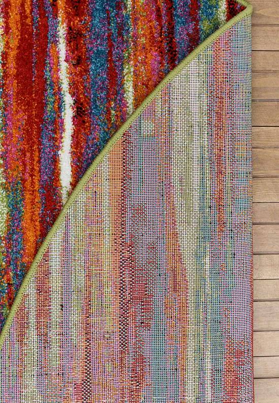Недорогой синтетический ковер 2757-Multicolor