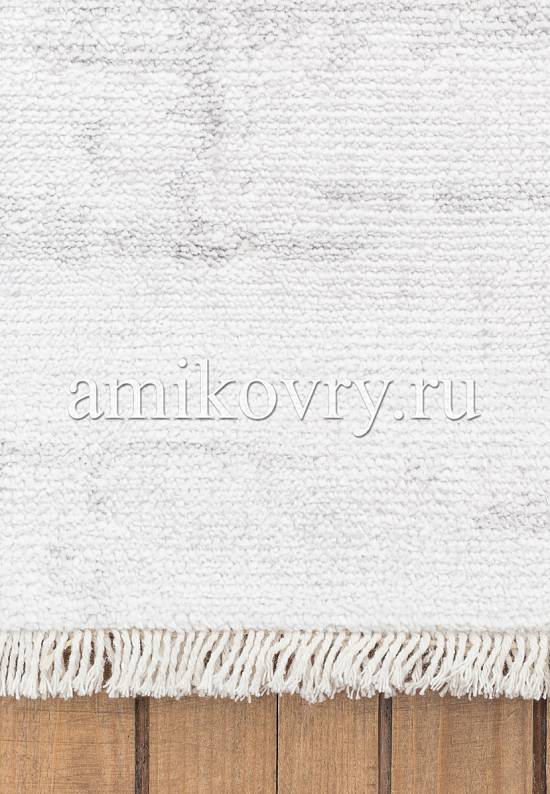 Классический винтажный ковер из бамбукововй вискозы 818-Grey