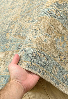 фактура безворсового ковра Eden Beige Chicory