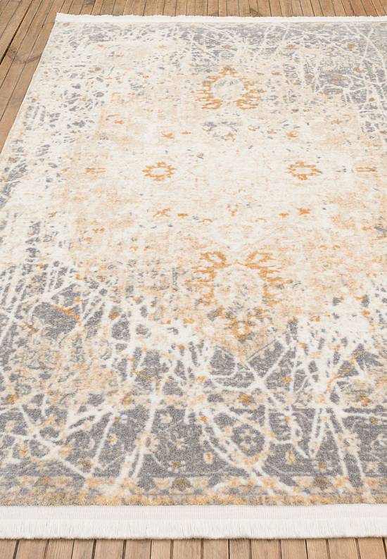 Турецкий винтажный ковер 11684 01 Beige