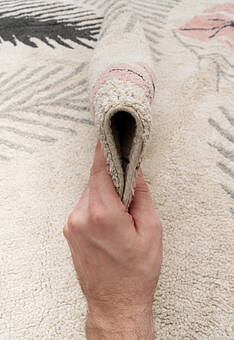 фактура ковра Lorena Canals Cotton Tropics Pink