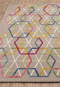 Ковер Ligne Pure Hexagon 233.001-990