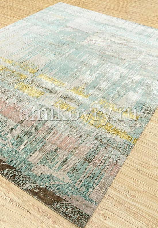 Элитный ковер ручной работы 11/11-RWB SRB-709-Antique White/Light Sea Mist