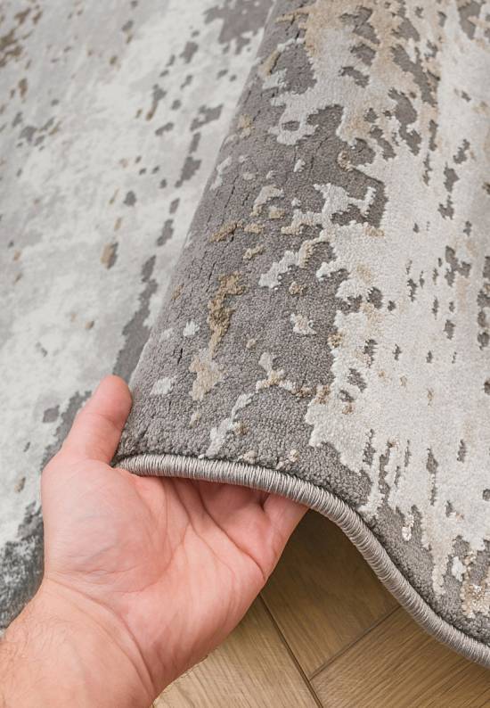 Синтетический бюджетный ковер 2788-Gray-Beige