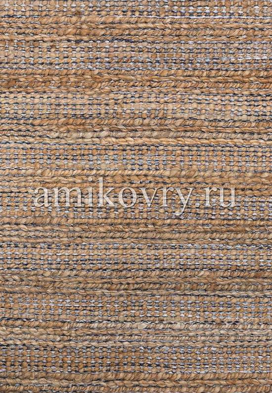 Ковер-циновка из натурального джута 601 Dhurrie-Navy