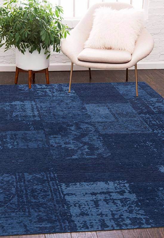 Гобеленовый ковер 065-blue/light blue