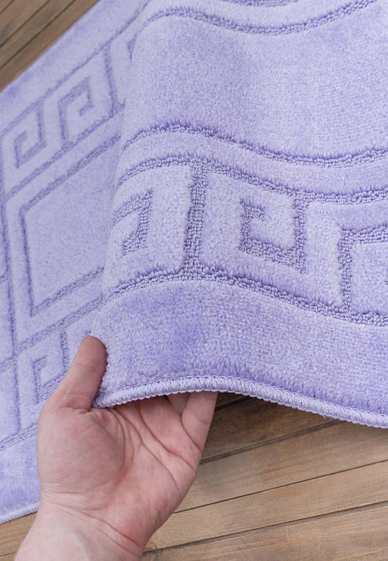 Сиреневый коврик для ванной Ethnic 2537 Lilac