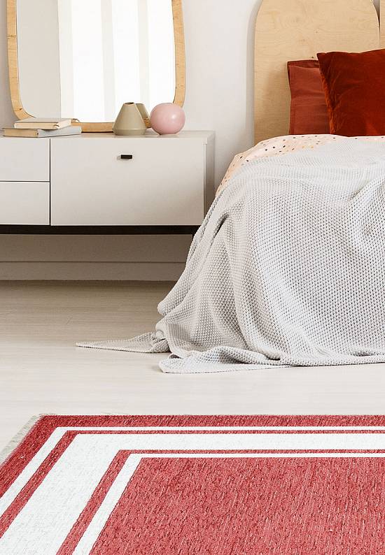 Двусторонний безворсовый ковер NK 06 Grey Terra