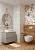 Бежевый коврик для ванной комнаты Sariyer 2546 Light Brown