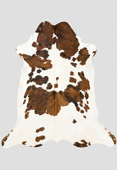 Натуральная шкура коровы Триколор коричневый LN013-Tricolor 976