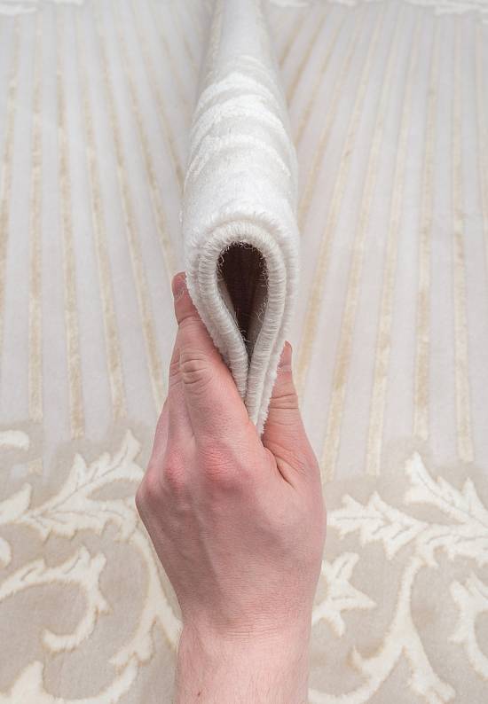 Турецкий синтетический ковер 12452-Cream