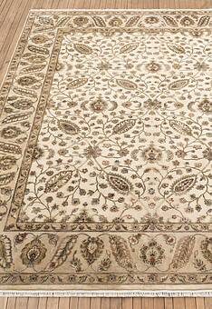 ковер в перспективе против ворса Kashan gold 10/10 SK-121 Ivory-Beige