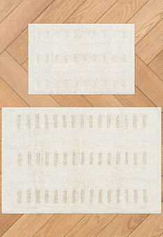 дизайн комплекта ковриков для ванной Irya Bath Togo-Ecru