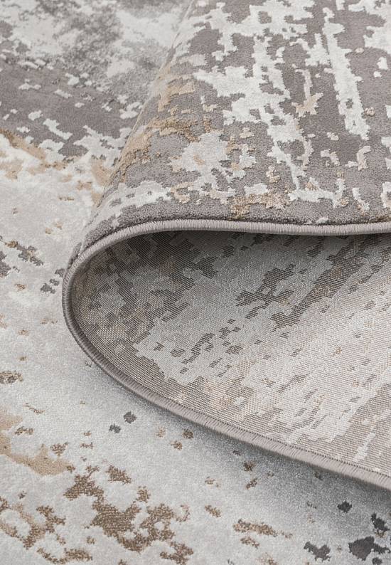 Синтетический бюджетный ковер 2788-Gray-Beige