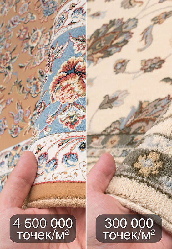 Иранский ковер высокой плотности Golara Dark Beige
