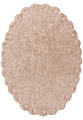 Ковер ручной работы Lorena Canals Cotton Pine Cone Pearl Pink овал