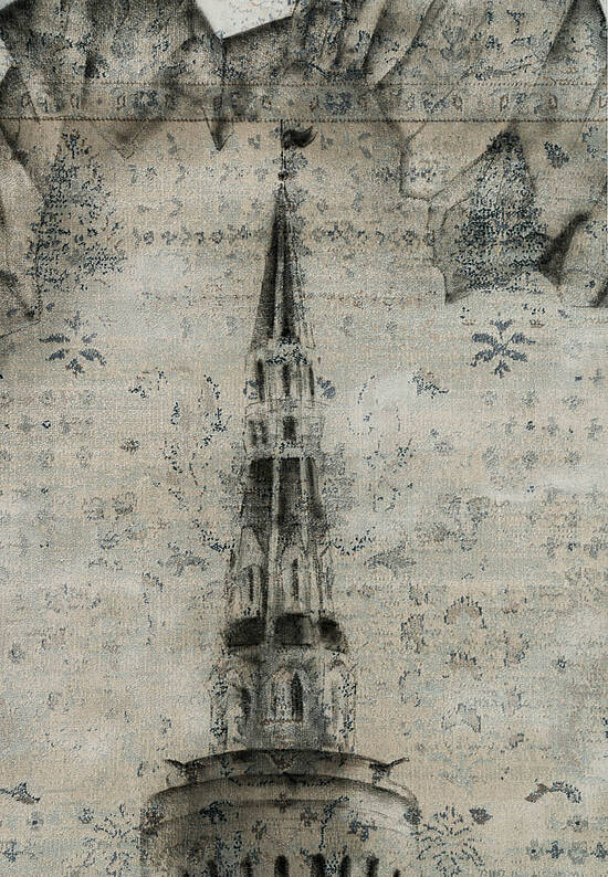 Расписной ковер VD3497-V238-1