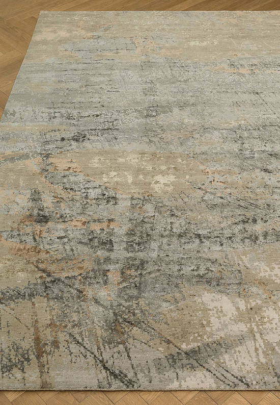 Элитный ковер ручной работы Linen Pewter