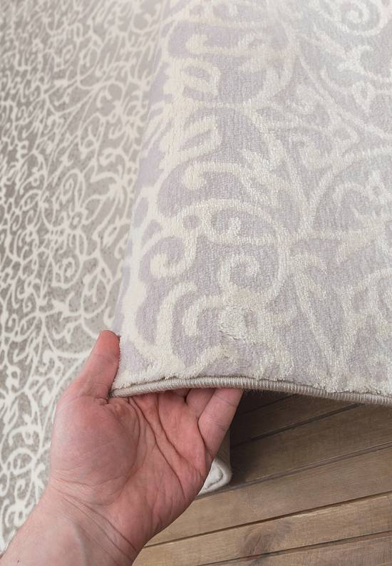 Турецкий синтетический ковер 12433-Cream