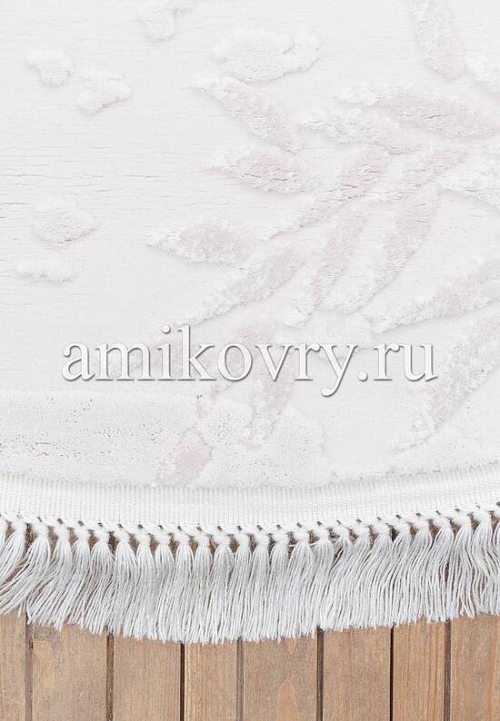 Ковер Mirada MR0180-Ivory-B.Blue/Kemik-B.Mavi овал