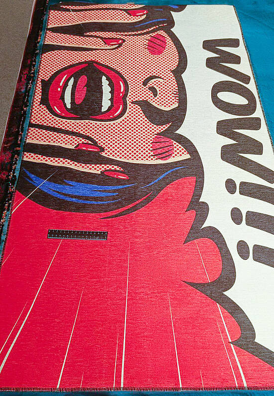 Безворсовый ковер для подростка Wow discount1