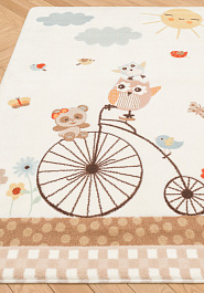ковер в перспективе Confetti Kids Sunny Day 01 White