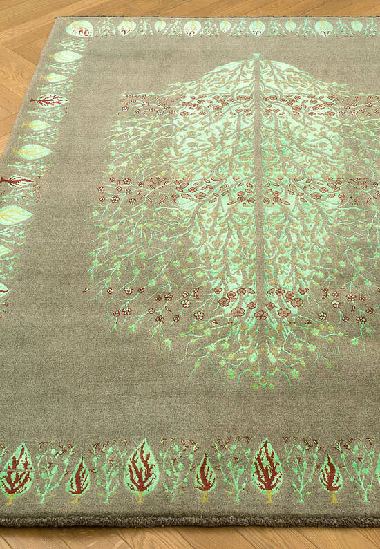 Иранский ковер из шерсти 21150