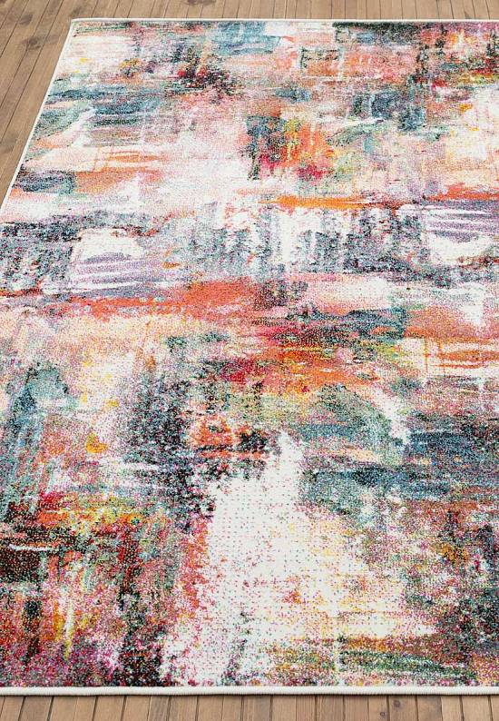 Недорогой синтетический ковер C031-Multicolor