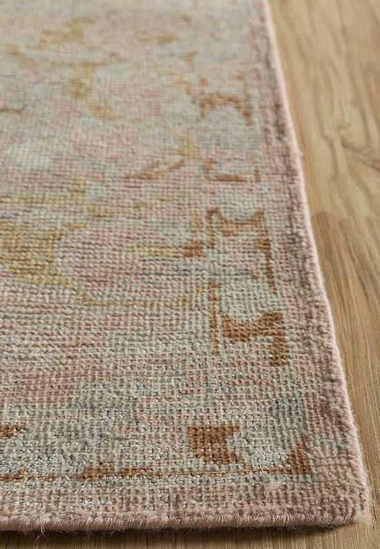 Безворсовый ковер из шерсти 6/5 GS-1011-French Peach/Medium Taupe