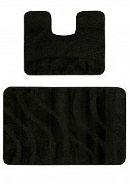 дизайн комплекта ковриков для ванной Confetti Bath Maximus Symphony 2513 Black PS