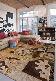 ковер в интерьере Art Rugs Breguet