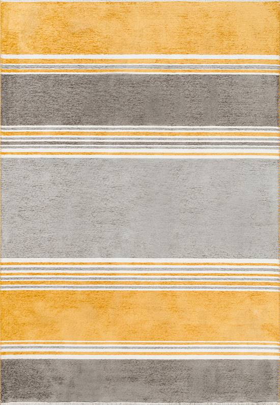 Безворсовый ковер из Турции MA 02 Yellow Grey