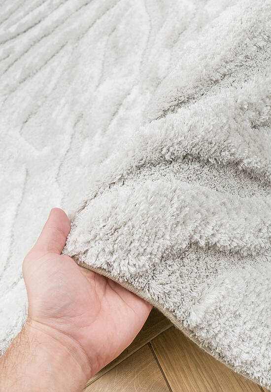 Мягкий пушистый ковер RE6009-R55