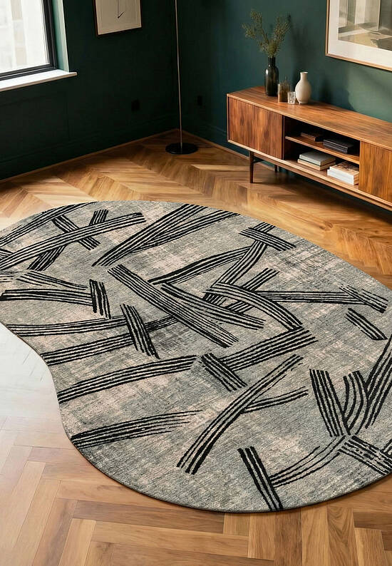 Безворсовый ковер из полиэстера LR6251-L428 outdoor