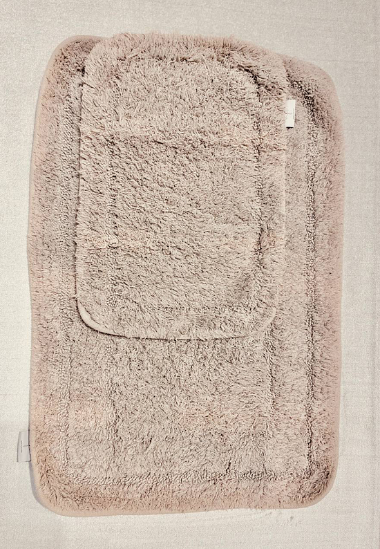 Серый комплект ковриков для ванной и туалета Nico-Grey discount